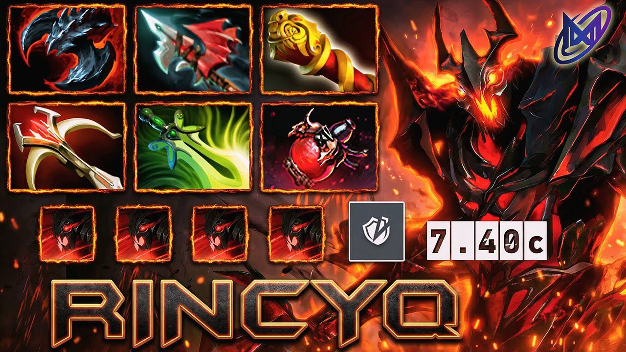 Nigma’s NEW Carry is a MONSTER! 😱 Rincyq 16,000 MMR Shadow Fiend - Pro Replay