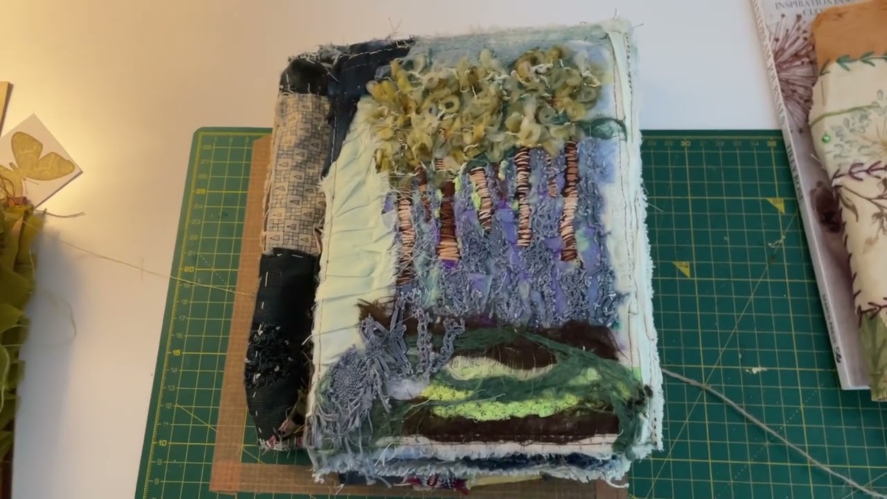 Autumn,slow stitching and loss of creativity.