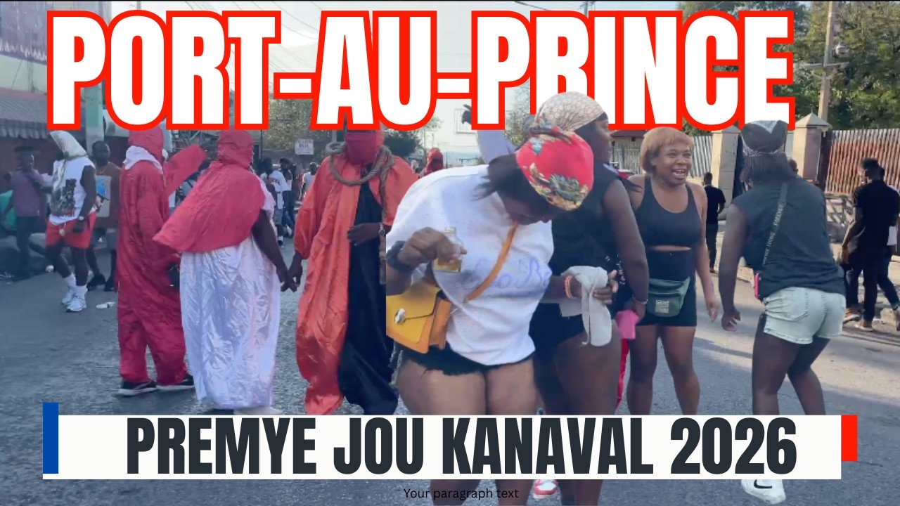 FLASH! Malgre Ensekirite, yon pakèt Moun Port-Au-Prince pran lari pou danse Kanaval 2026 la