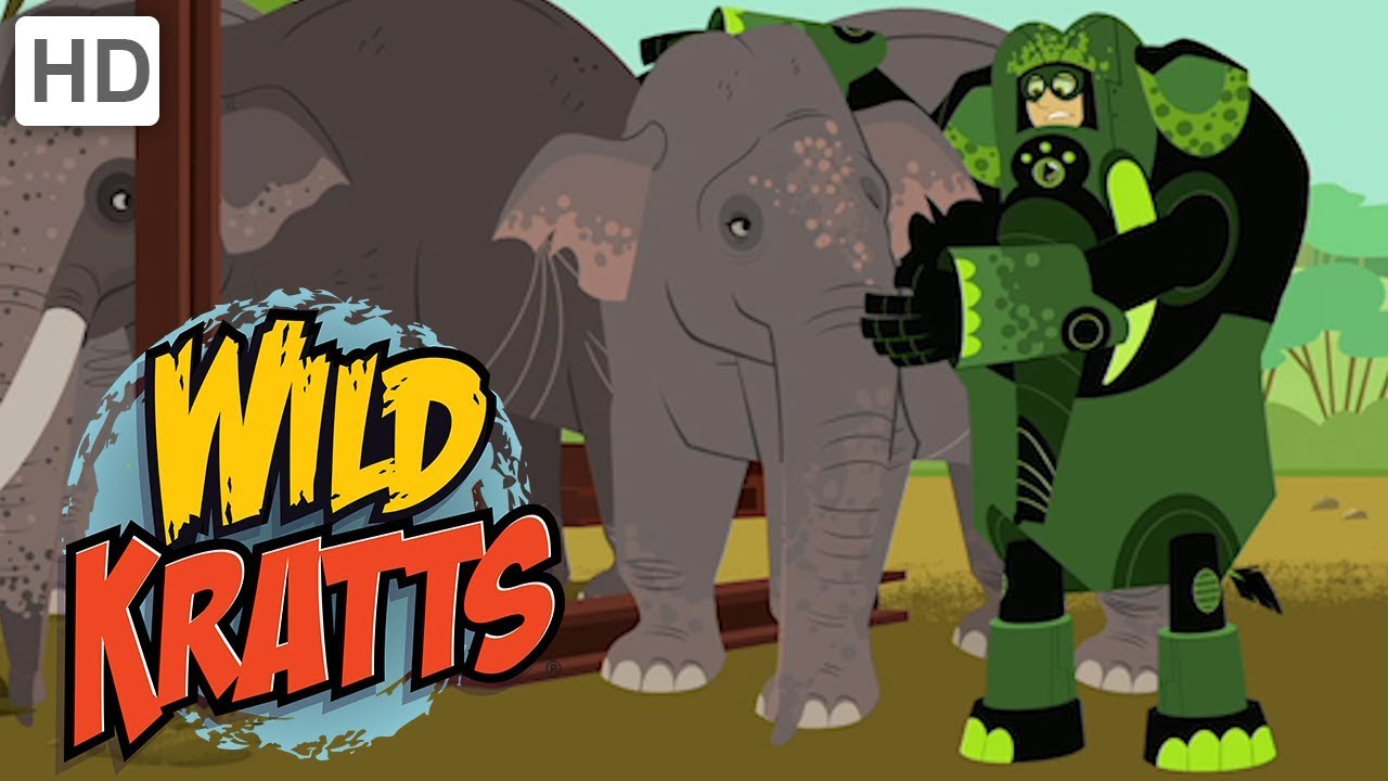 Wild Kratts 🐘 Elephant Creature Powers! | Kids Videos