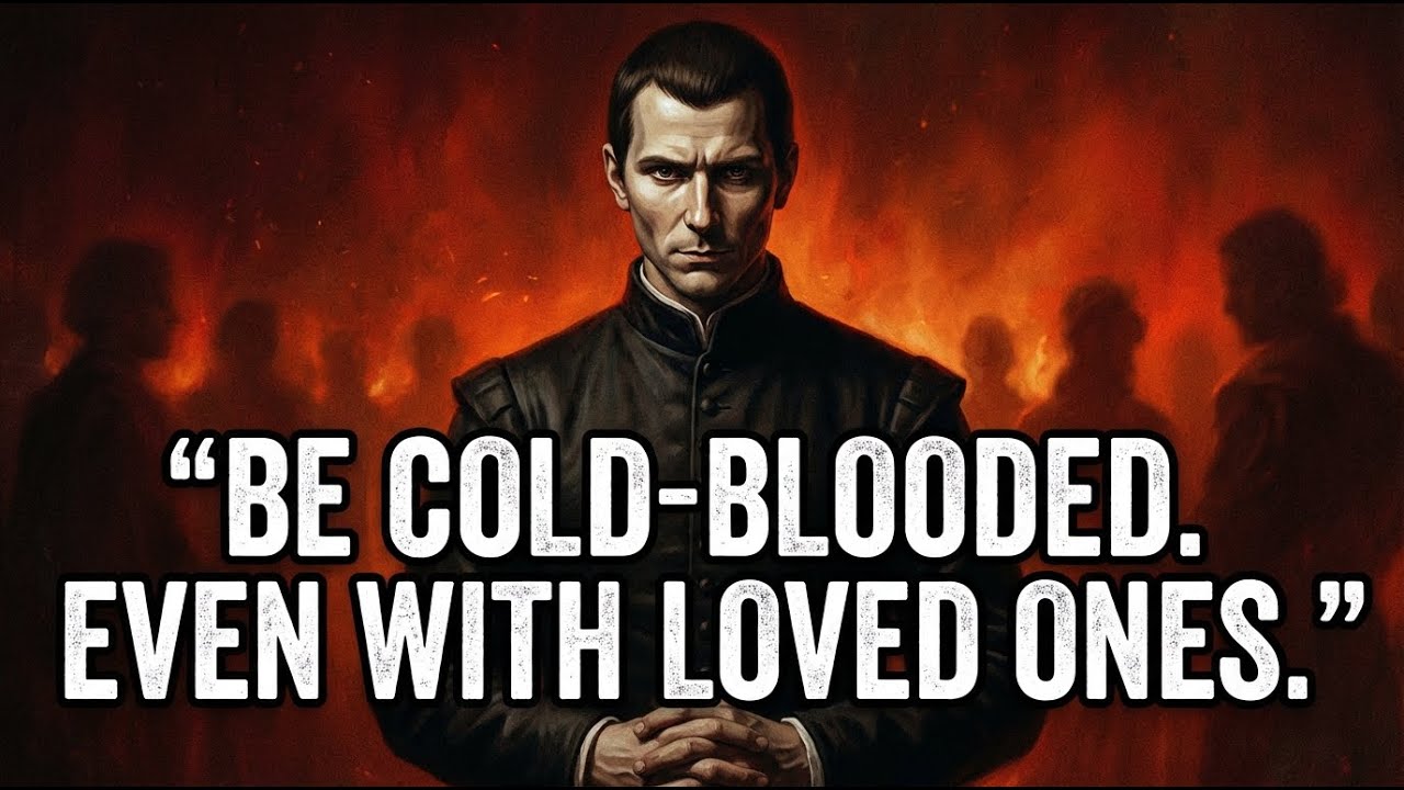 ​Trust No One. Not Even Family. Become Cold Blooded (Machiavelli’s Warning)