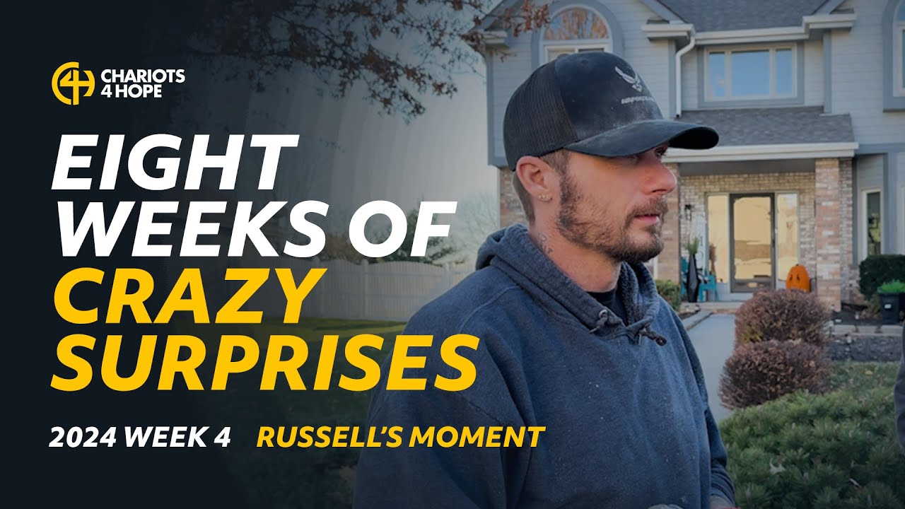 8 WEEKS OF CRAZY SURPRISES | Russell's moment