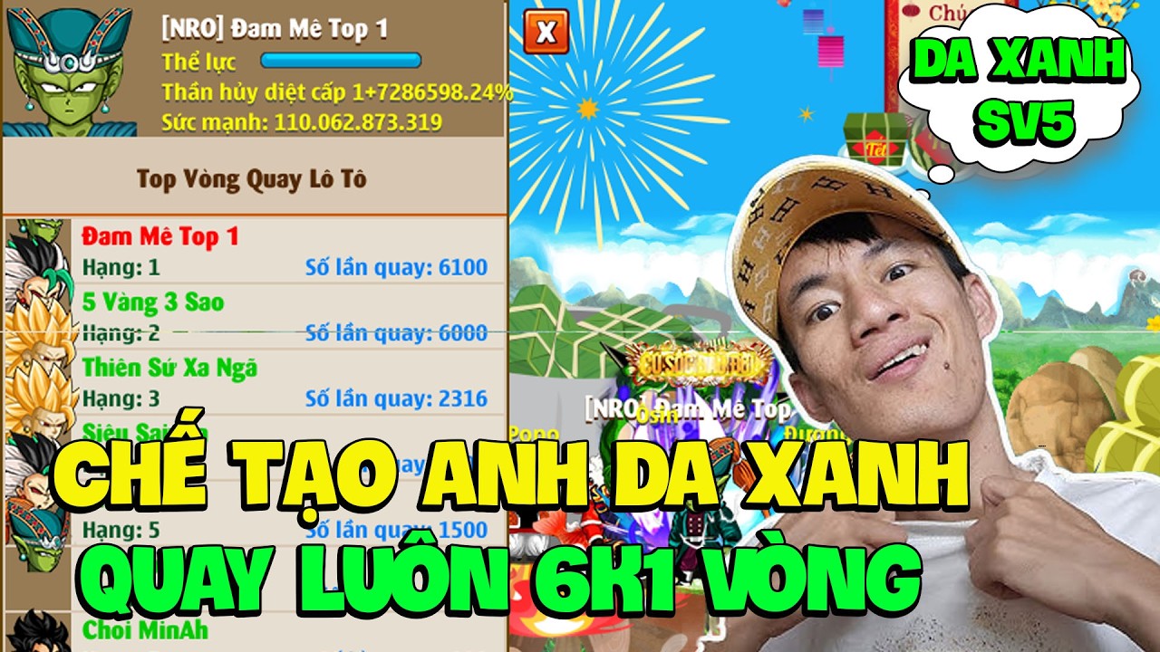 Hồi Sinh Ngọc Rồng - Tiêu 120k Thỏi Vàng Để Chế Tạo Ông Trùm Pem Thuê Sv5 !!