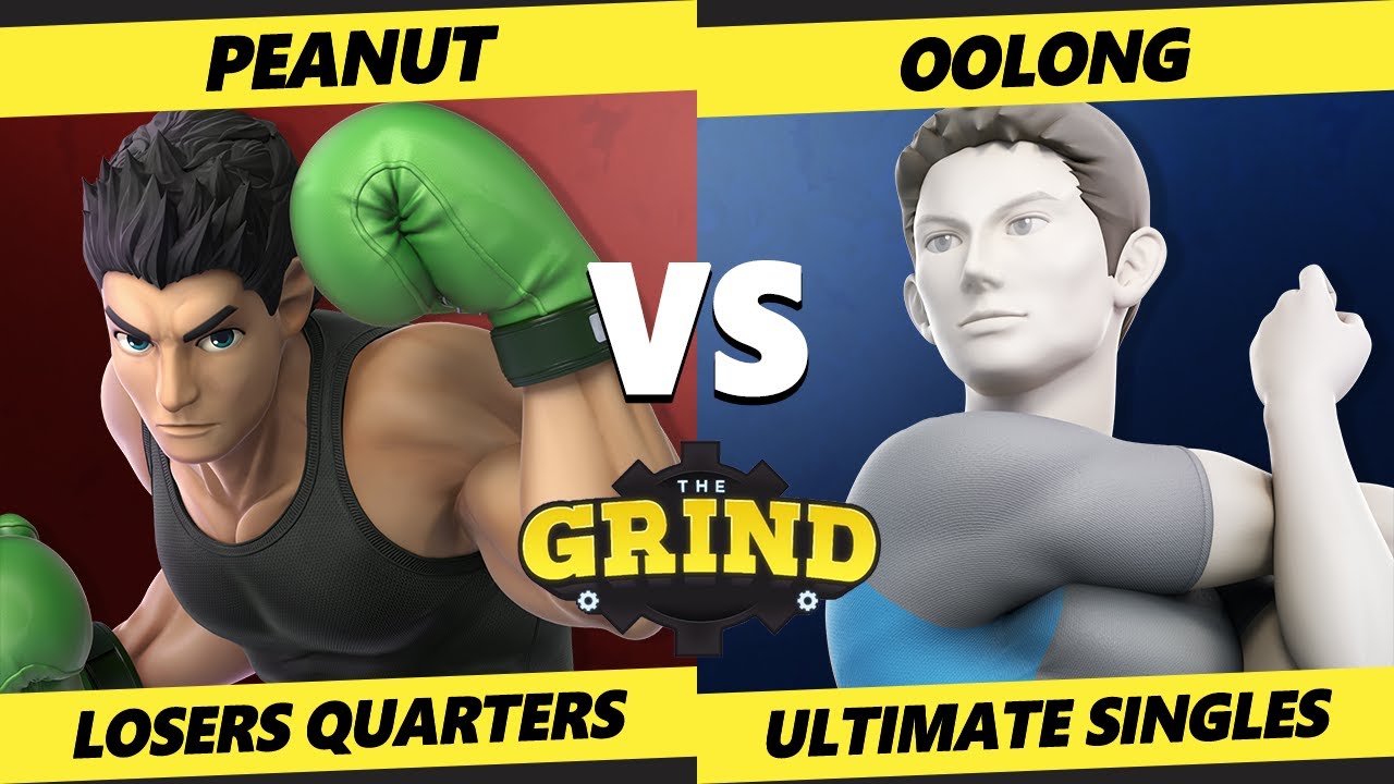 The Grind 308 TOP 8 - Oolong (Wii Fit Trainer) Vs. Peanut (Little Mac) Smash Ultimate - SSBU