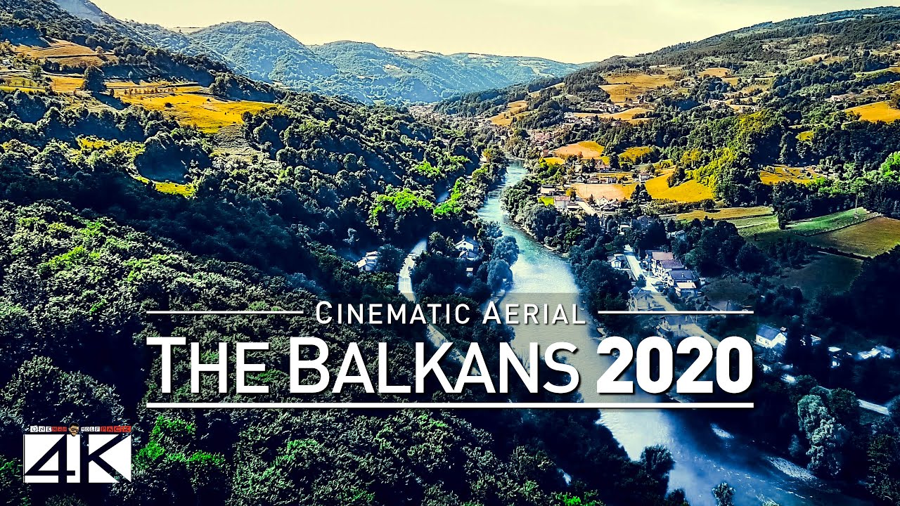 【4K】Ujęcia z drona | Piękno Bałkan&oacute;w w 14 minut 2019 | Film kinowy z powietrza