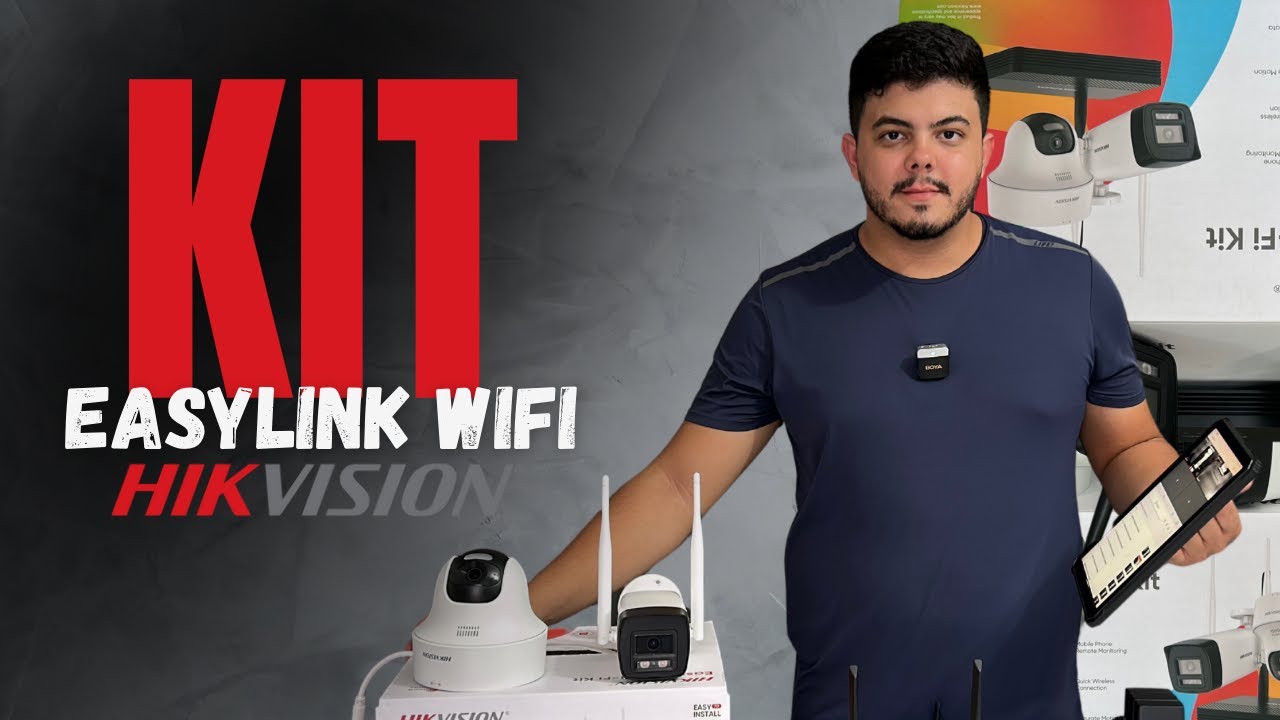🚀 Kit EasyLink Hikvision – Segurança Fácil e Rápida para Sua Casa ou Negócio! 🎥🔐