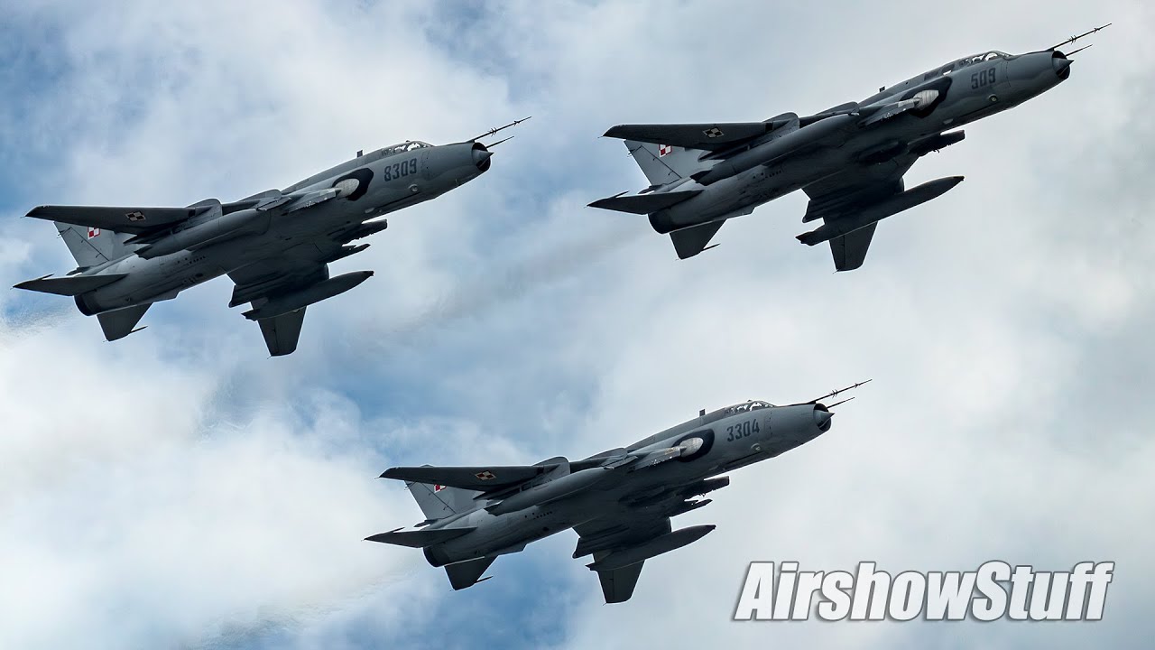 Fitters, Migs, and More! Polish Air Force Parade and Airfield Assault - Airshow Radom 2023