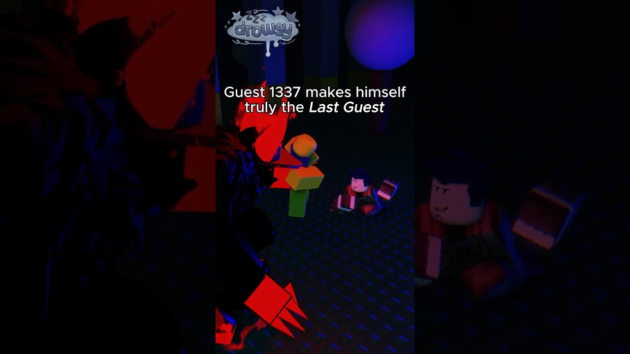 Guest 1337 makes himself the Last Guest #forsaken #roblox #moonanimator #animation #memes