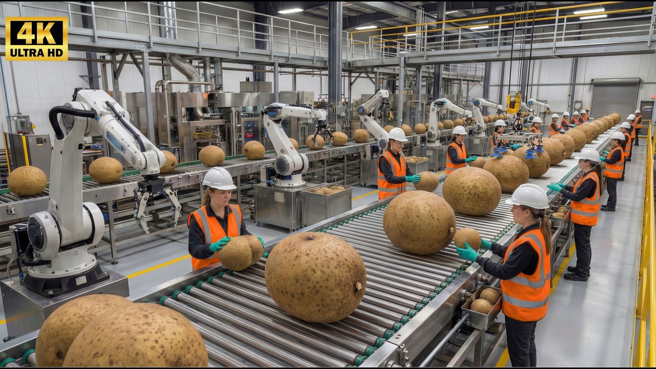 100 TONS Per Day – The INSANE Speed of Modern Dried Longan Factory