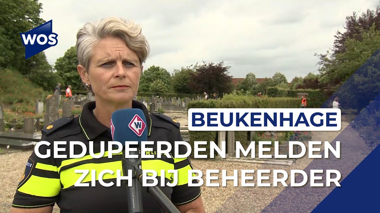 Gedupeerden grafschennis moeten zich bij beheerder melden