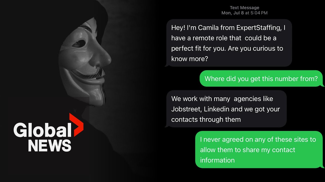 Job scam exposed: Spam text scheme turns victims into 