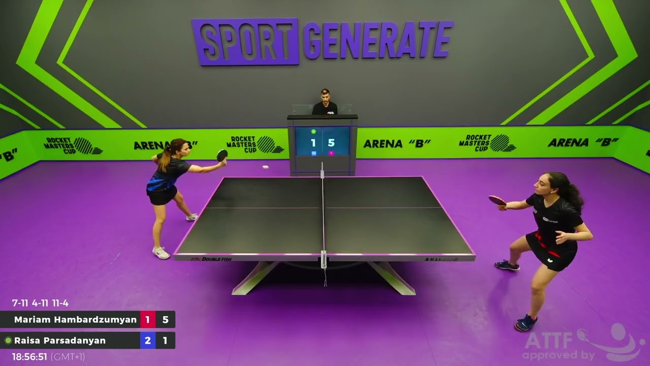 Table Tennis | M.Hambardzumyan - R.Parsadanyan | 20.01.2026 18:45 (CET) | RMC.W 34248325