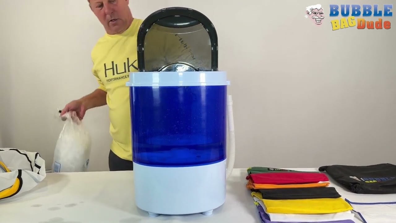 Bubble Machine Demo - Double Your Yield With BUBBLEBAGDUDE