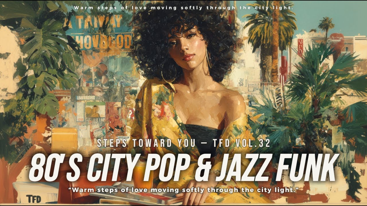 80's City pop & Jazz Funk Playlist | Love carried by the groove | Steps Toward You — TFD Vol.32