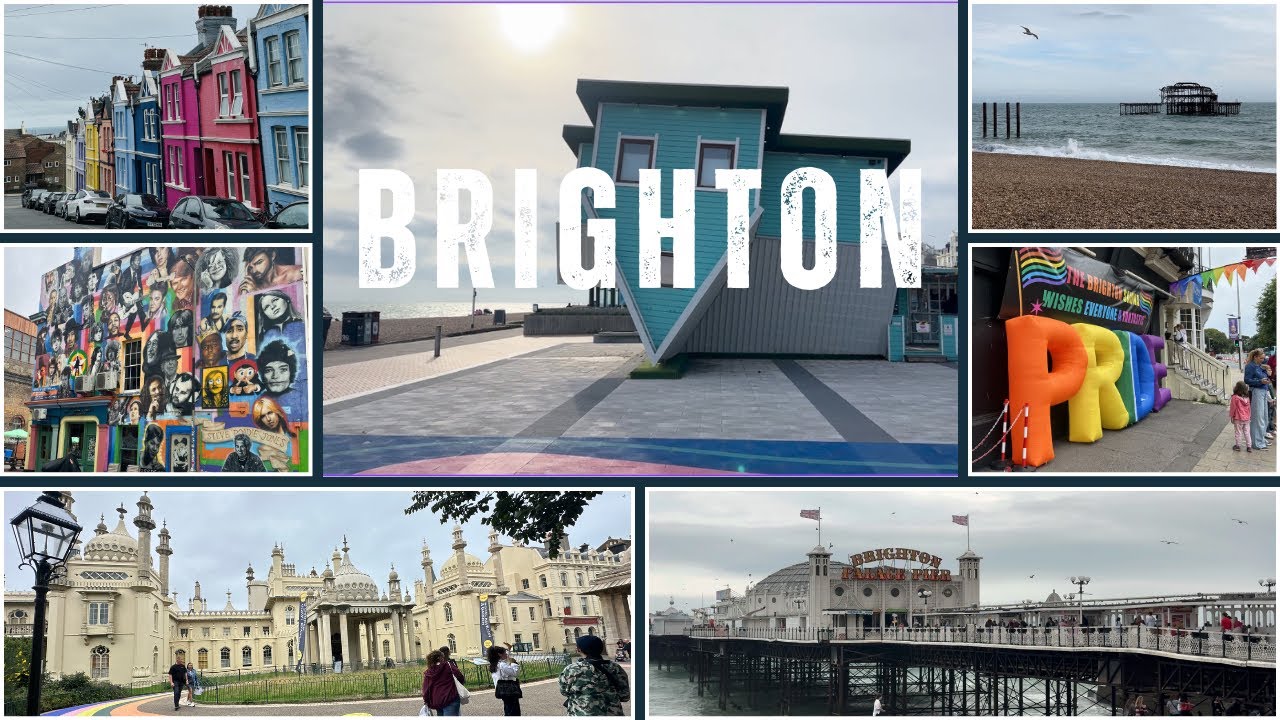 Why Everyone Loves Brighton | UK Travel Vlog 🇬🇧 #brighton #travel #eurokhalasi