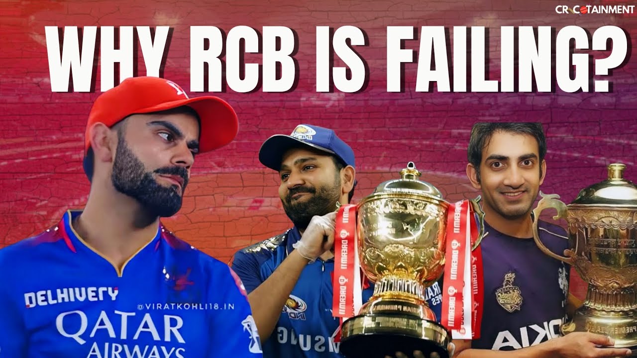 WHY RCB HAS NO CUP? | Explained | Tamil | CRICOTAINMENT