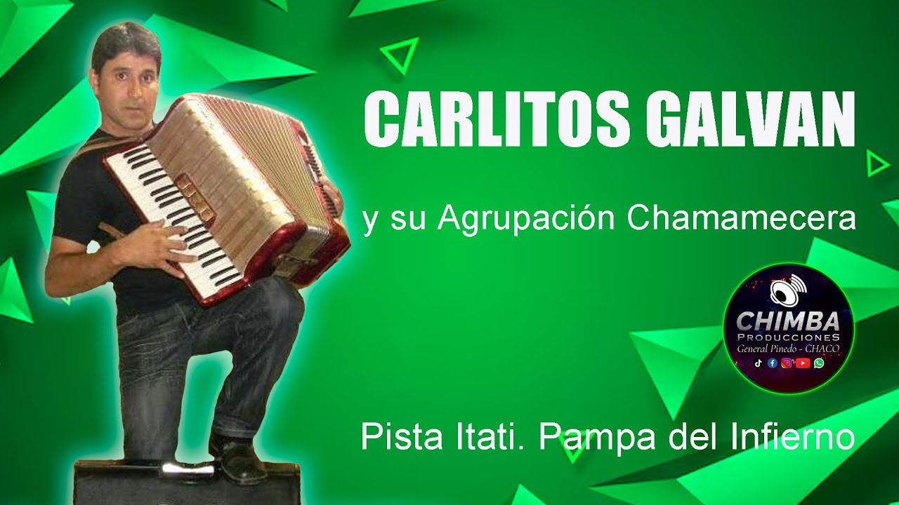 Carlitos Galvan en el aniversario de Impacto Chamamecero, Pampa del Infierno   08 11 25
