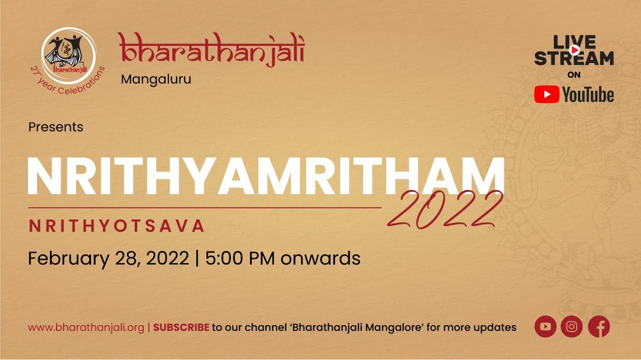 NRITHYAMRITHAM 2022 | Bharathanjali Mangalore