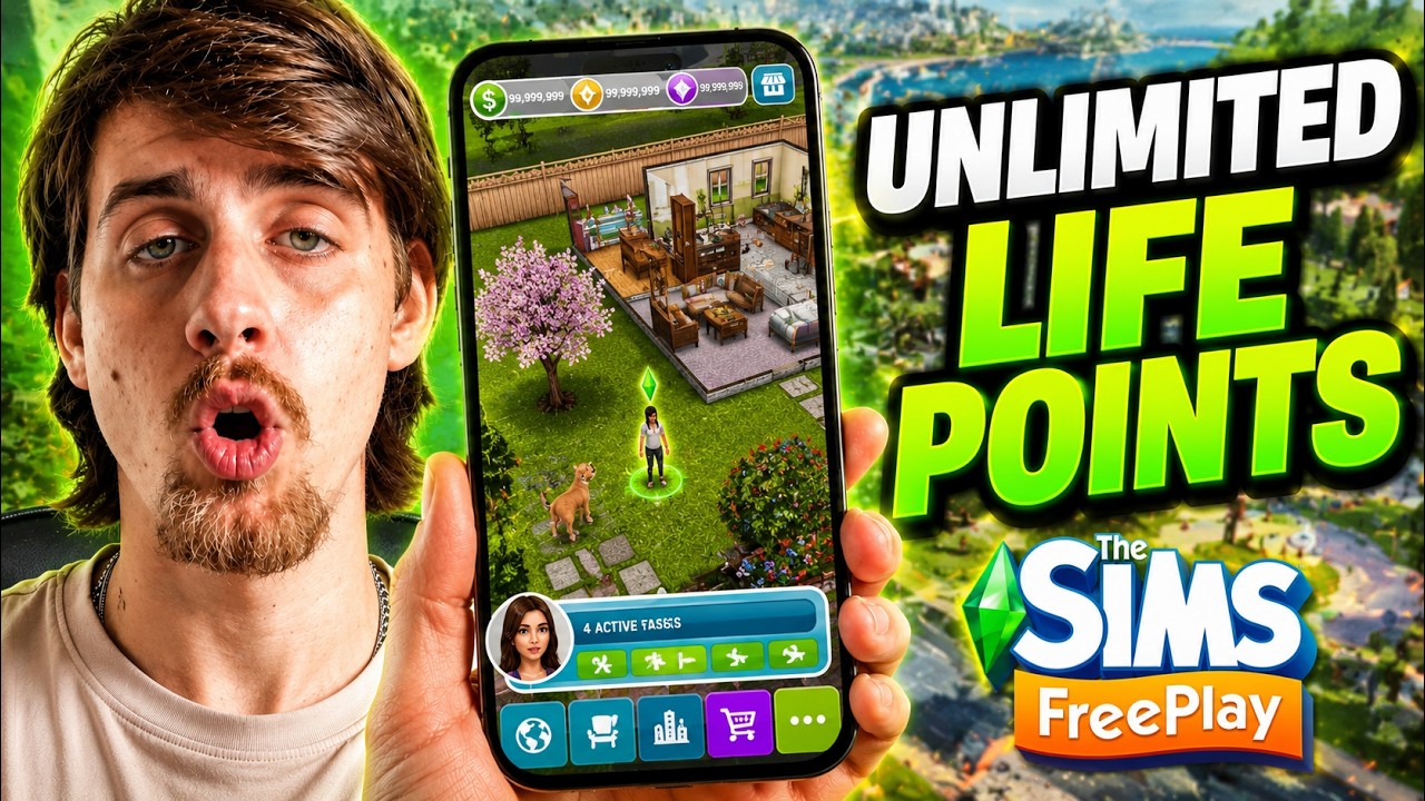 Sims Freeplay Free Life Points - How To Get Unlimited Life Points in Sims Freeplay [iOS & Android]