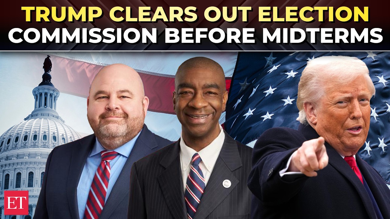 'You're fired!': Trump terminates all remaining Election Assistance Commissioners ahead of midterms