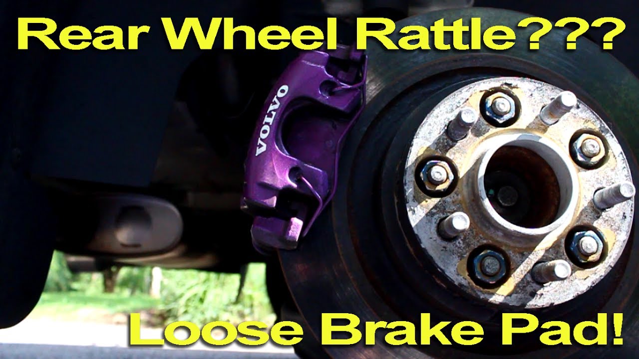 Rear Wheel Rattle??? Loose Brake Pad!