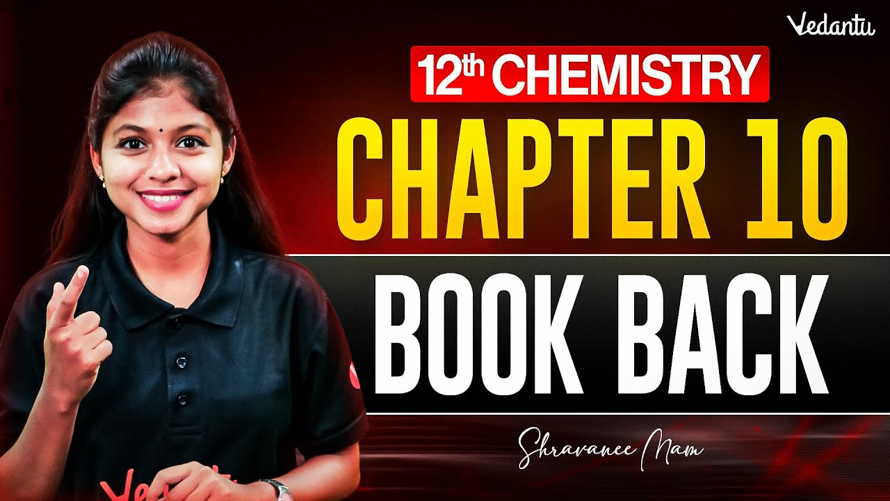 12th Chemistry | Chapter 10 Book Back Questions | State Board | Shravanee Ma'am