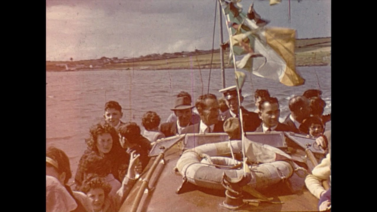 132 Clogherhead Village And Lifeboat Filmed by Henry St George Smith 1961