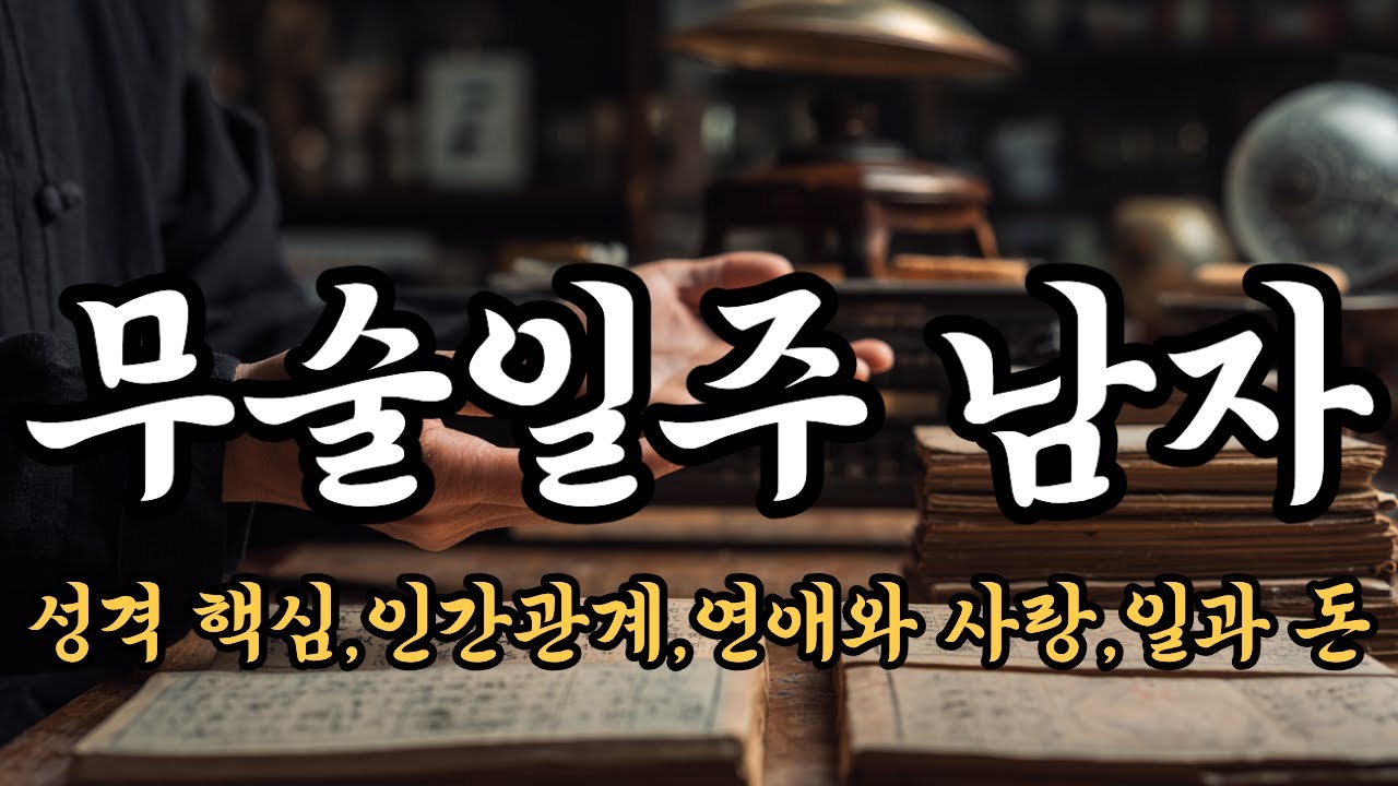 무술일주 남자 (무술일주 男 버티는 게 남자다웠다)