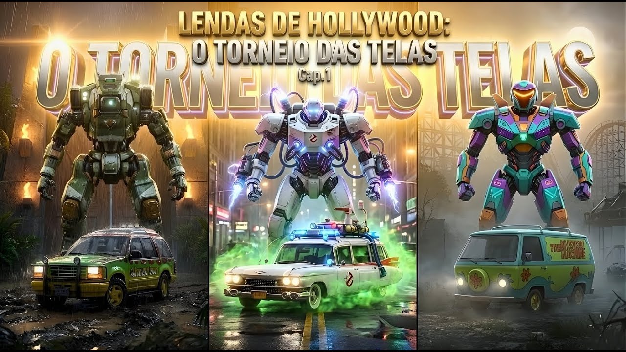 ECTO-1 vs MYSTERY MACHINE vs JURASSIC PARK: A Batalha Sobrenatural! ⚔️