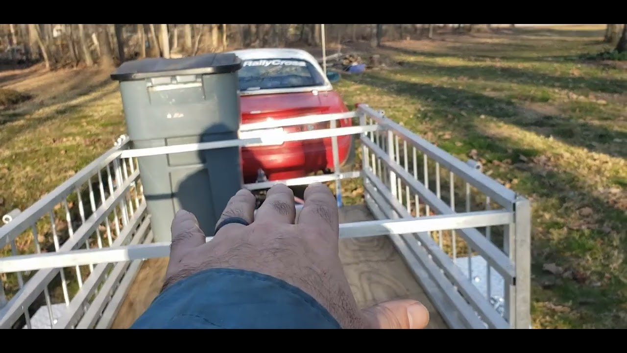 Ultra Tow 4x8 Aluminum Trailer Modifications