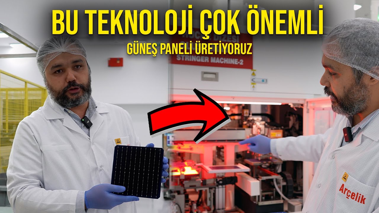İşte bu teknoloji kritik | Birlikte güneş paneli üretiyoruz