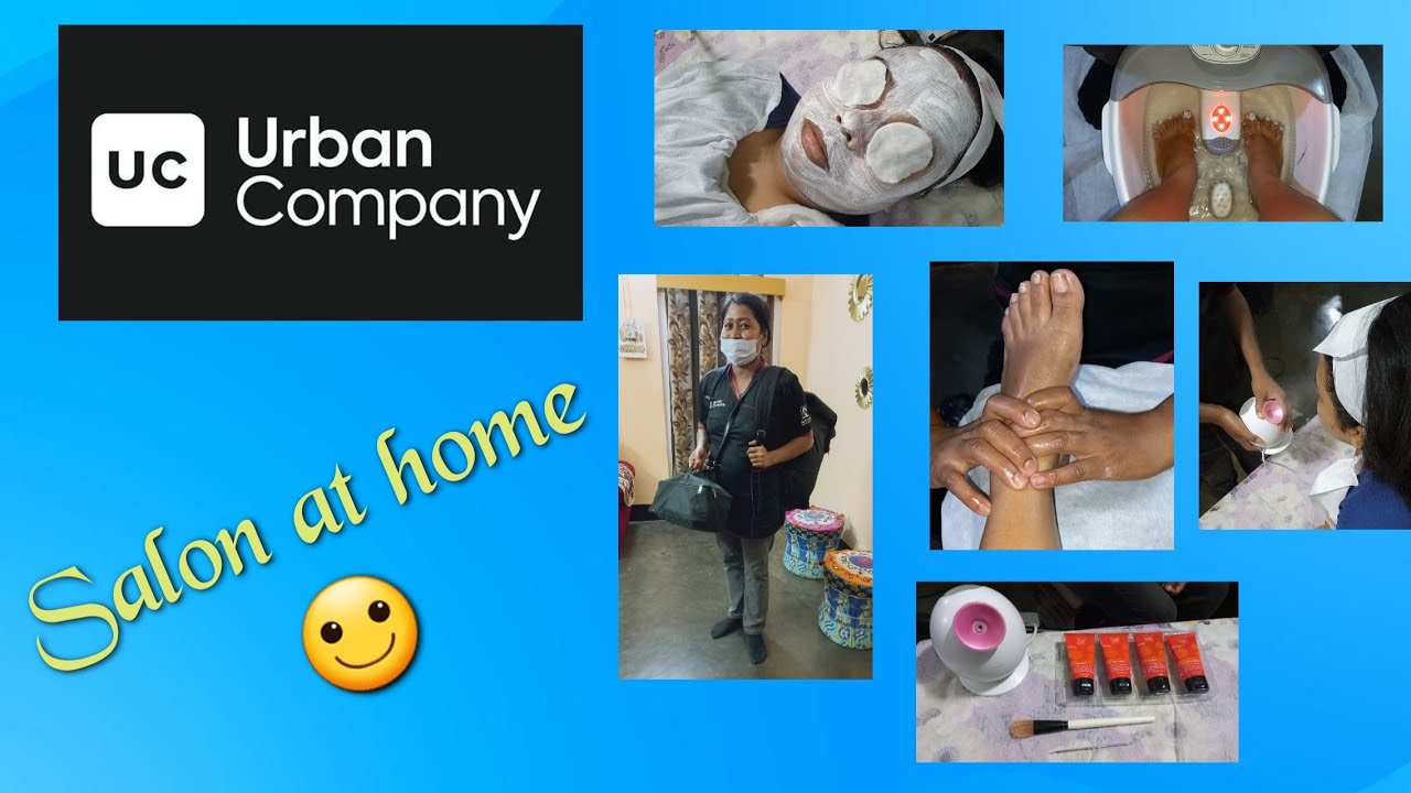 Urban Company || Guwahati || Salon at home || Facial and Pedicure service @funbusvlogs