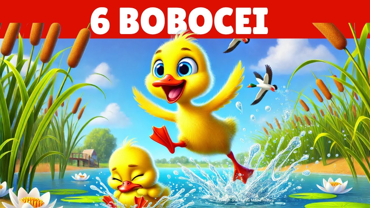 6 Bobocei neascultători și lecțiile de pe malul lacului – Poveste creștină cu tâlc pentru copii