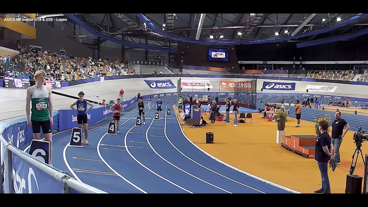 800m Heat (Serie 2) – ASICS NK Indoor U18 & U20 (Apeldoorn, NED 2026) | Abel Kovacs-Borbas
