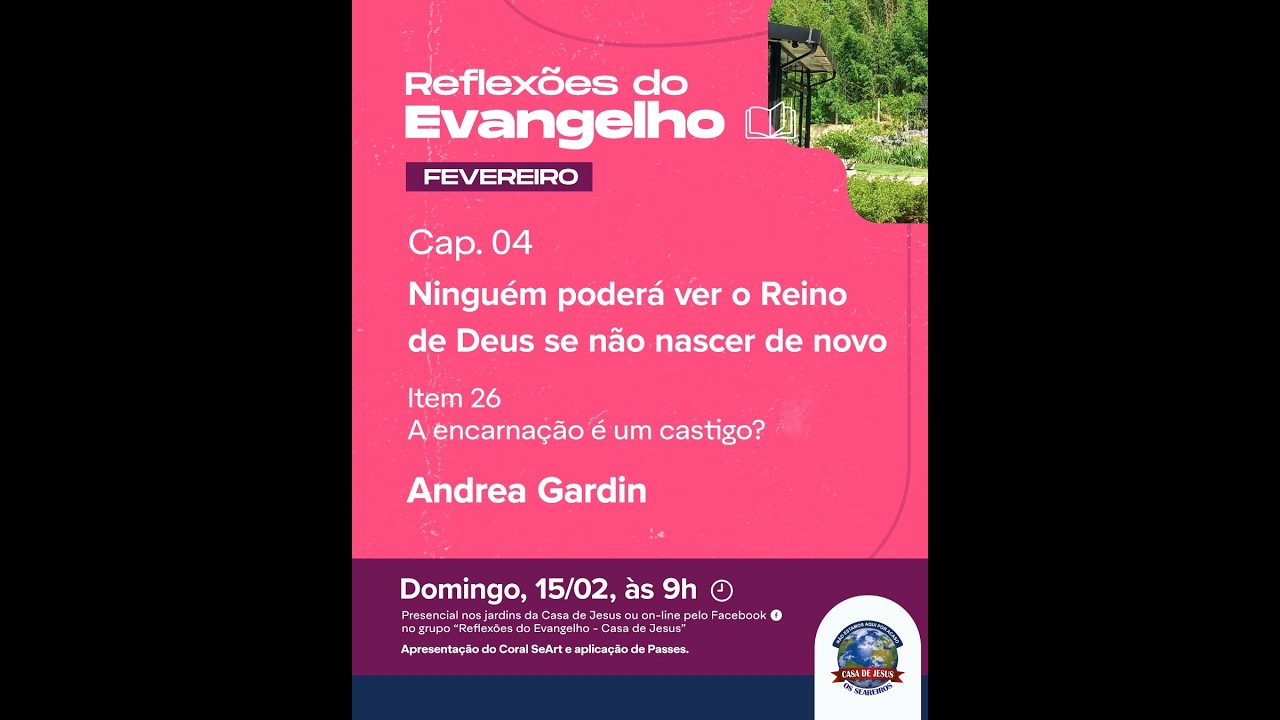 Reflexão do Evangelho - 15/02