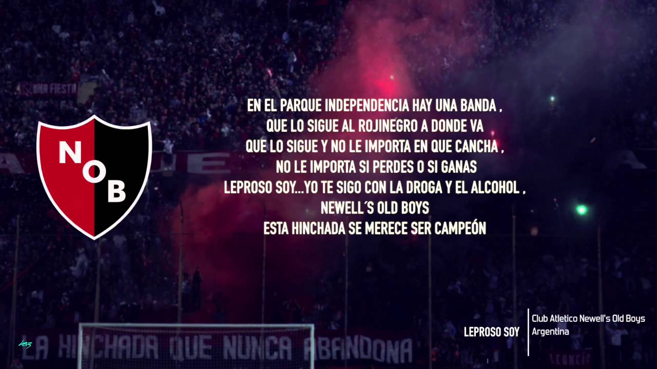 LEROSO SOY  -  Letra - Newells Old Boys - HD - Cántico