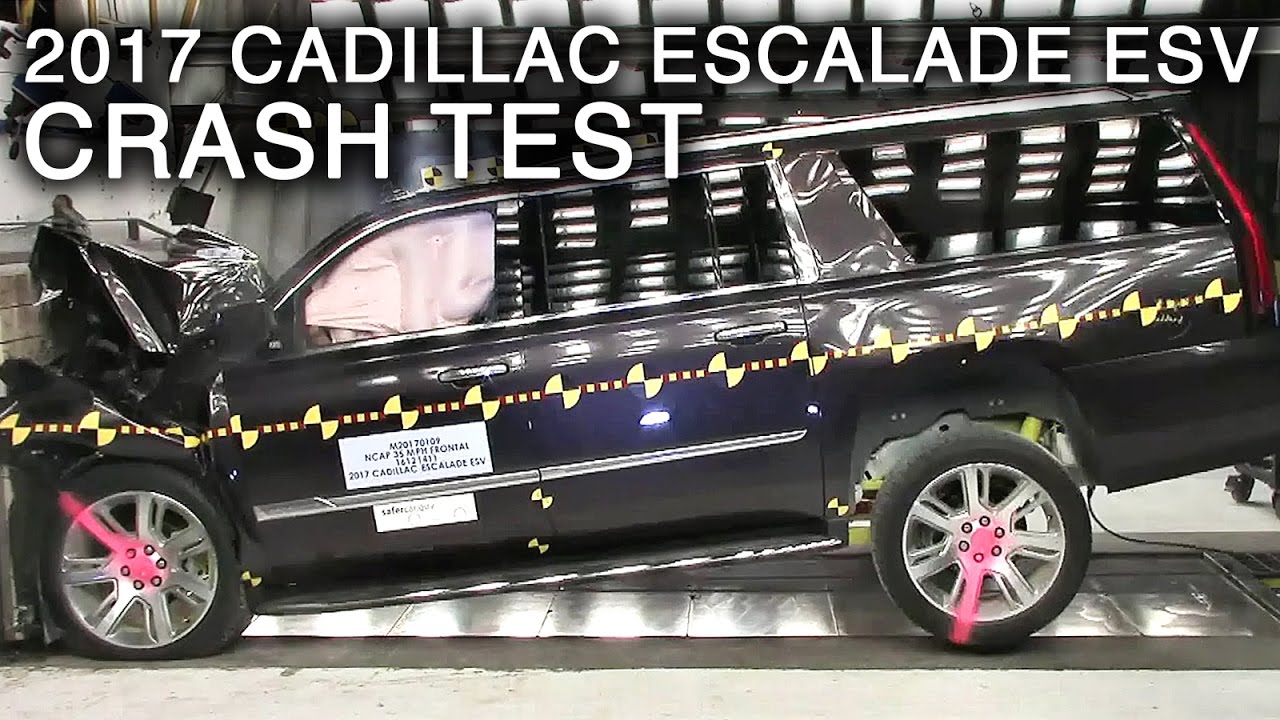 2017 Cadillac Escalade ESV Frontal Crash Test