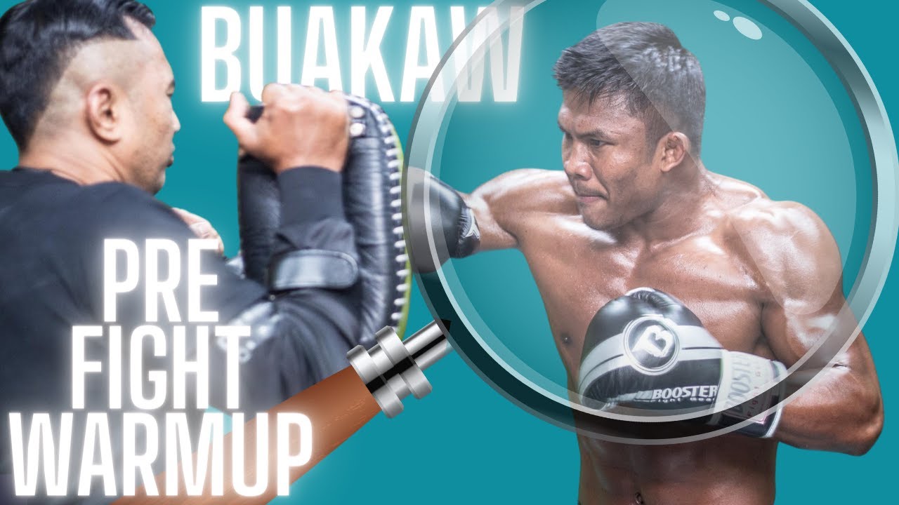 Buakaw Pre Fight Warmup Analysis w/ PADWORK Footage