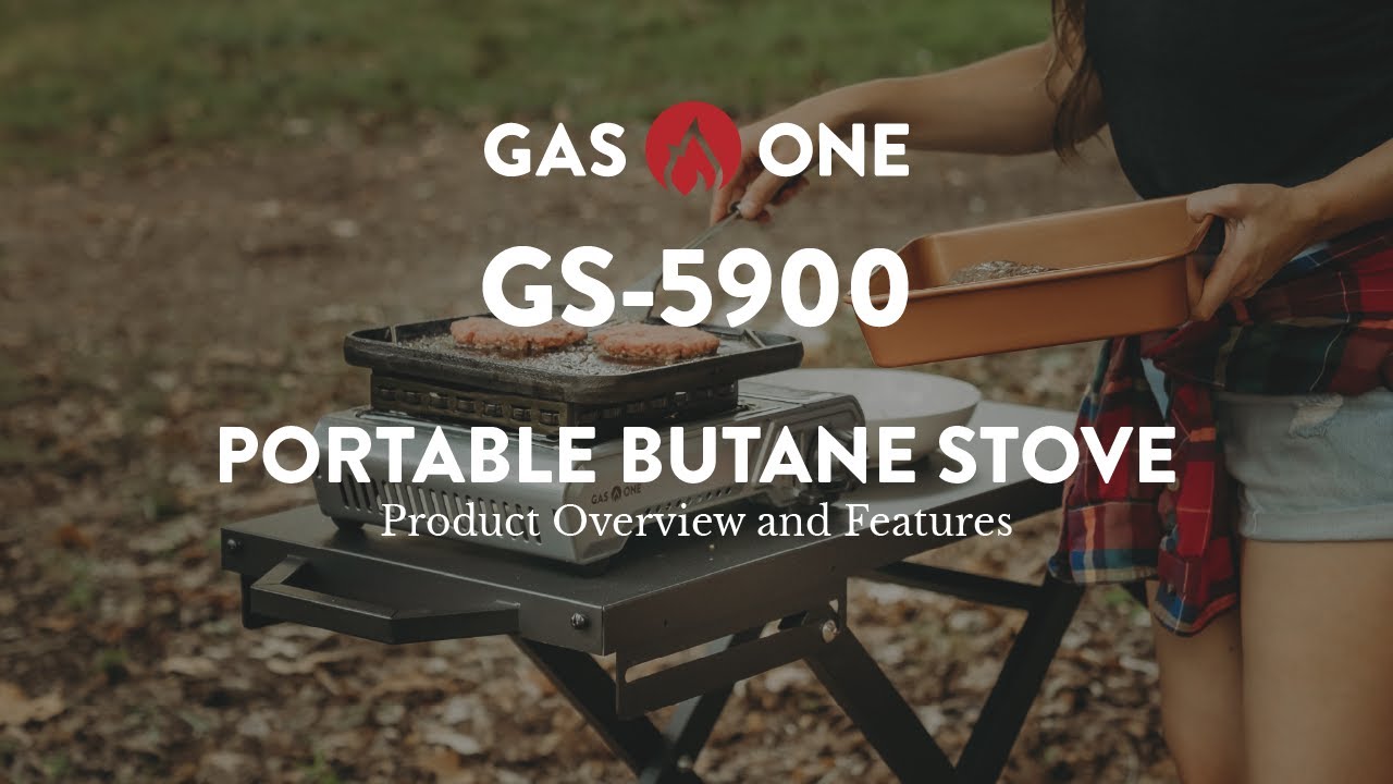 GasOne 15,000 BTU Portable Butane Stove
