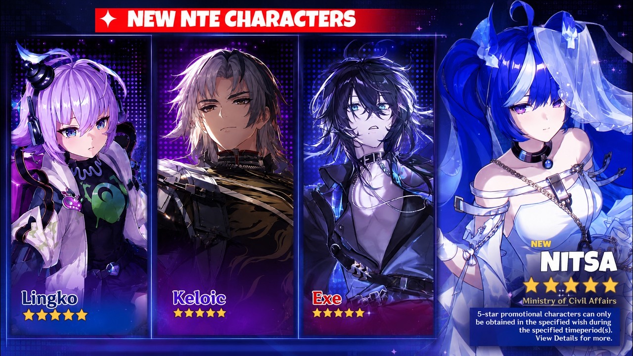 NEW NTE CHARACTERS!!! NITSA, LINGKO & MYSTERIOUS MALE &mdash; KITS + WHO'S ACTUALLY NEXT