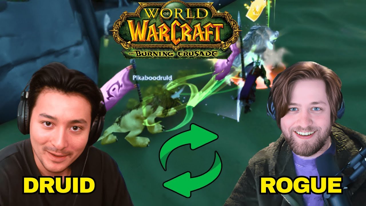 I Swapped Classes With Pikaboo in TBC 2v2 Arenas