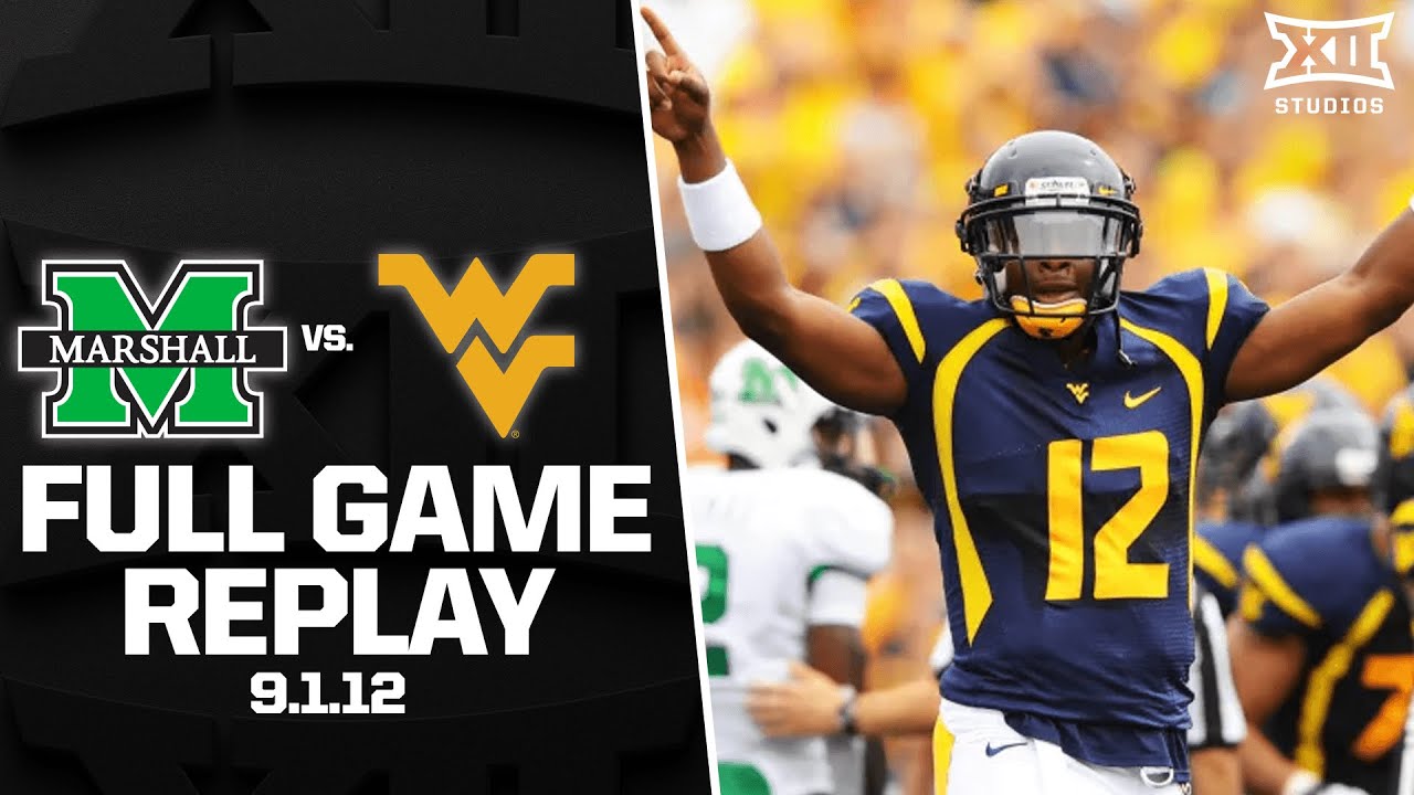 Marshall vs. West Virginia & Geno Smith Full Game Replay (9.1.2012) | Big 12 Football