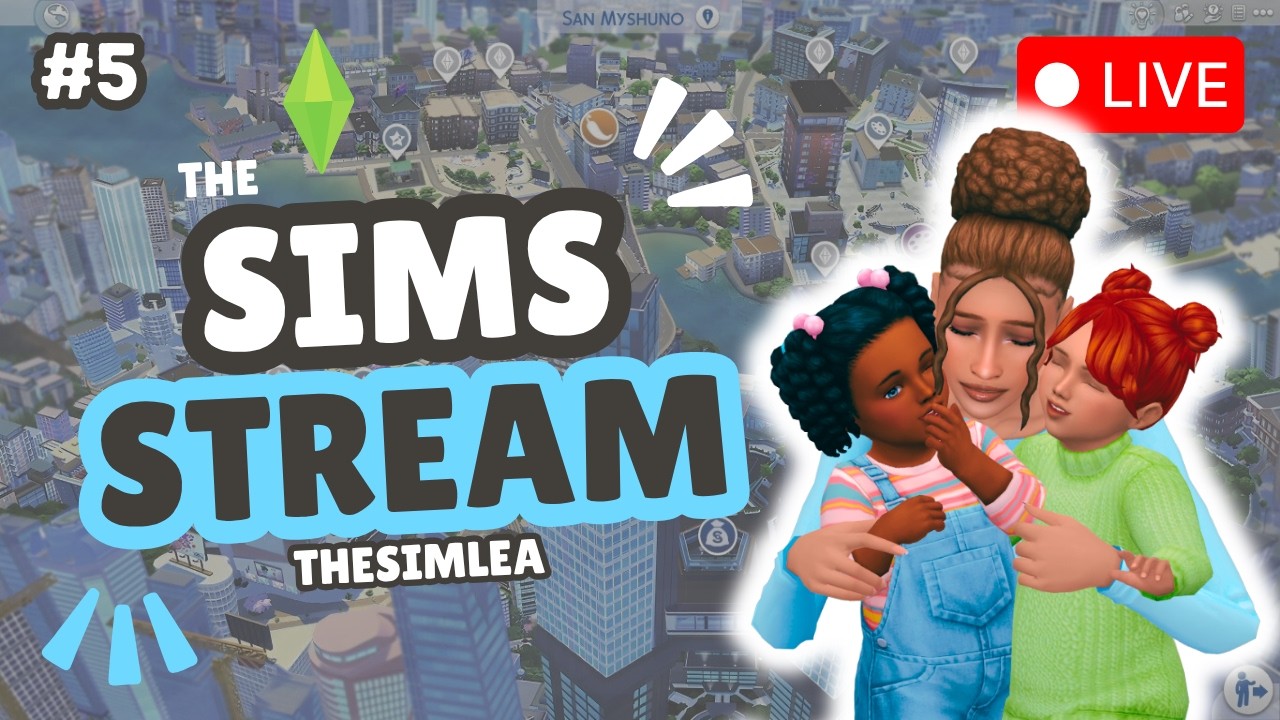Někdo musí jít z domu co nejdřív 😅 The Sims 4 STREAM 🔴 #100babychallenge