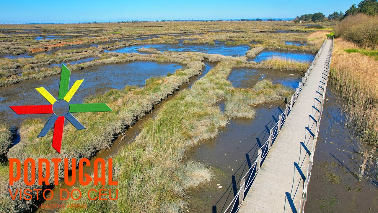 Passadiços da Ria de Aveiro último troço🚶🏼 Esgueira 🚴 Ria de Aveiro Walkways ⛵ 4K UltraHD