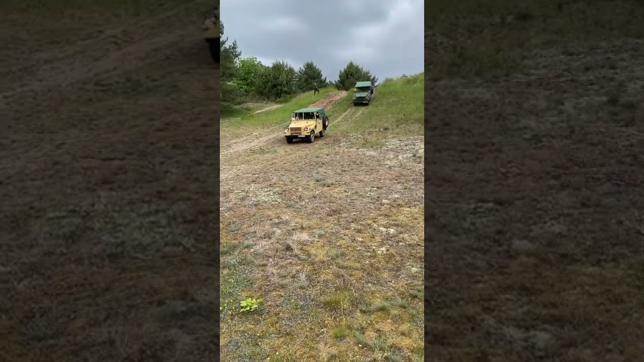 P3-Treffen MV 2022  Fahrt über Bergkuppe