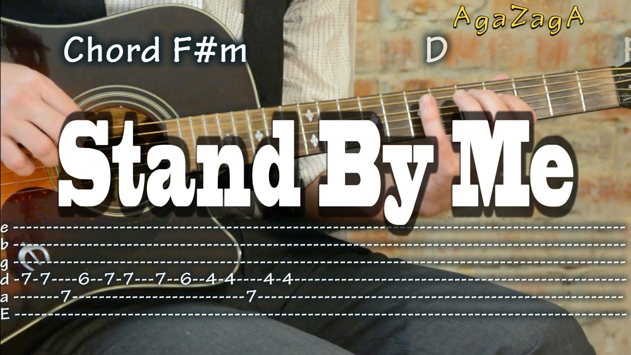 Stand By Me - Guitar Tabs and Chords, como tocar, レッスン, instrumental