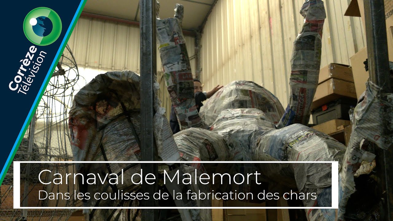 Carnaval de Malemort 2024 : Dans les coulisses de la fabrication des chars