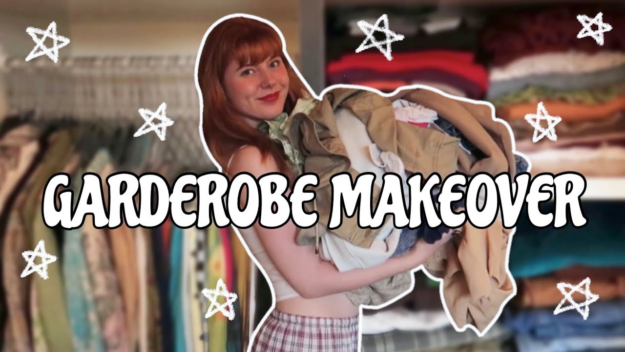 GARDEROBE MAKEOVER! Rydder op i ALT mit tøj - 2023
