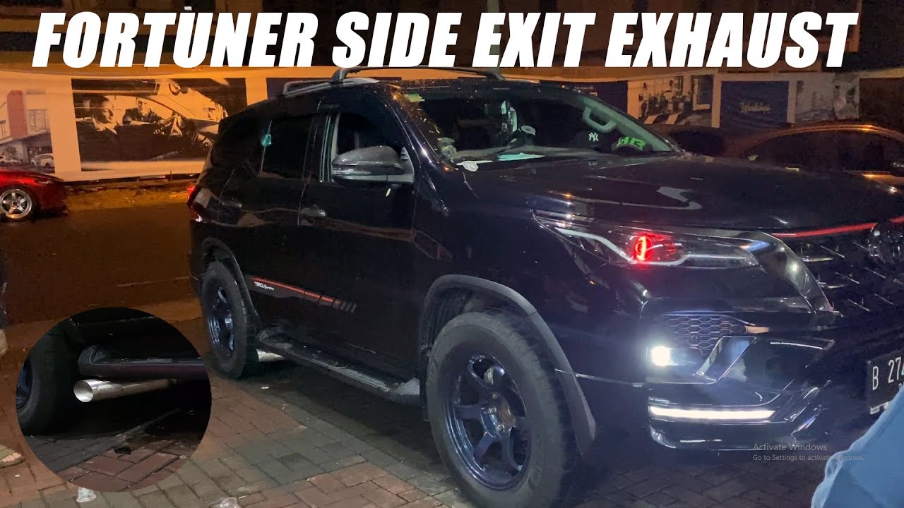 BIKIN KNALPOT FORTUNER VRZ ALA DRAG THAILAND | CARVLOG