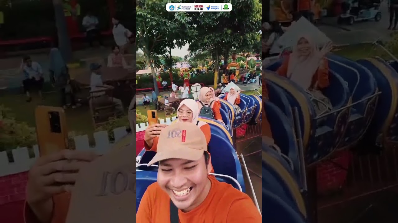 Pendidik dan tenaga kependidikan PKBM Bahtera Dua Kota Blitar studi  tour  ke Baloga Malang 